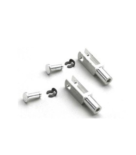 Chapes alu M4 (par 2)