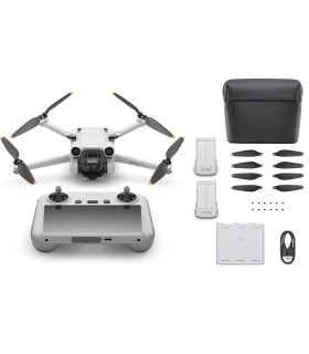 DJI Mini 3 Pro Fly More Combo avec radiocommande DJI RC (avec écran)