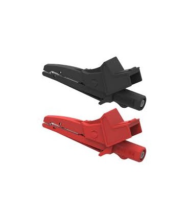 Pinces crocodiles pour fiche banane 4mm