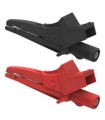 Pinces crocodiles pour fiche banane 4mm