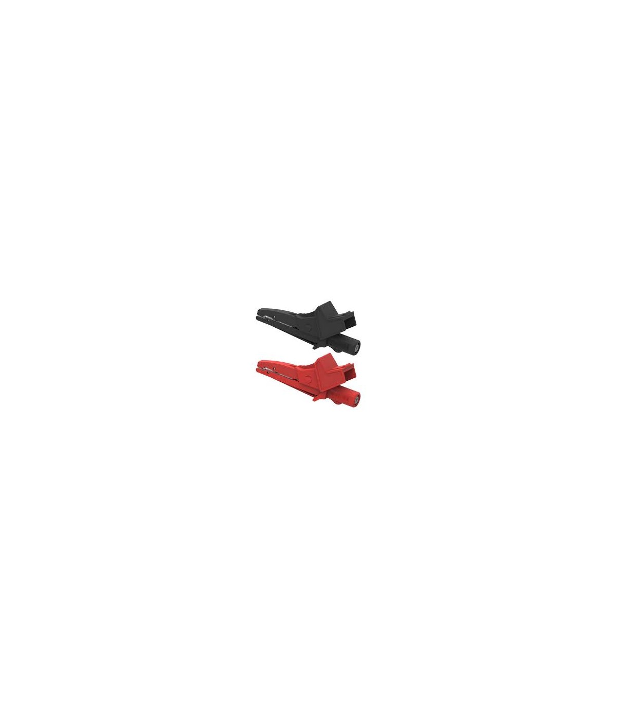 Pinces crocodiles pour fiche banane 4mm