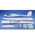 Planeur Discus 2a De-luxe 3750 mm