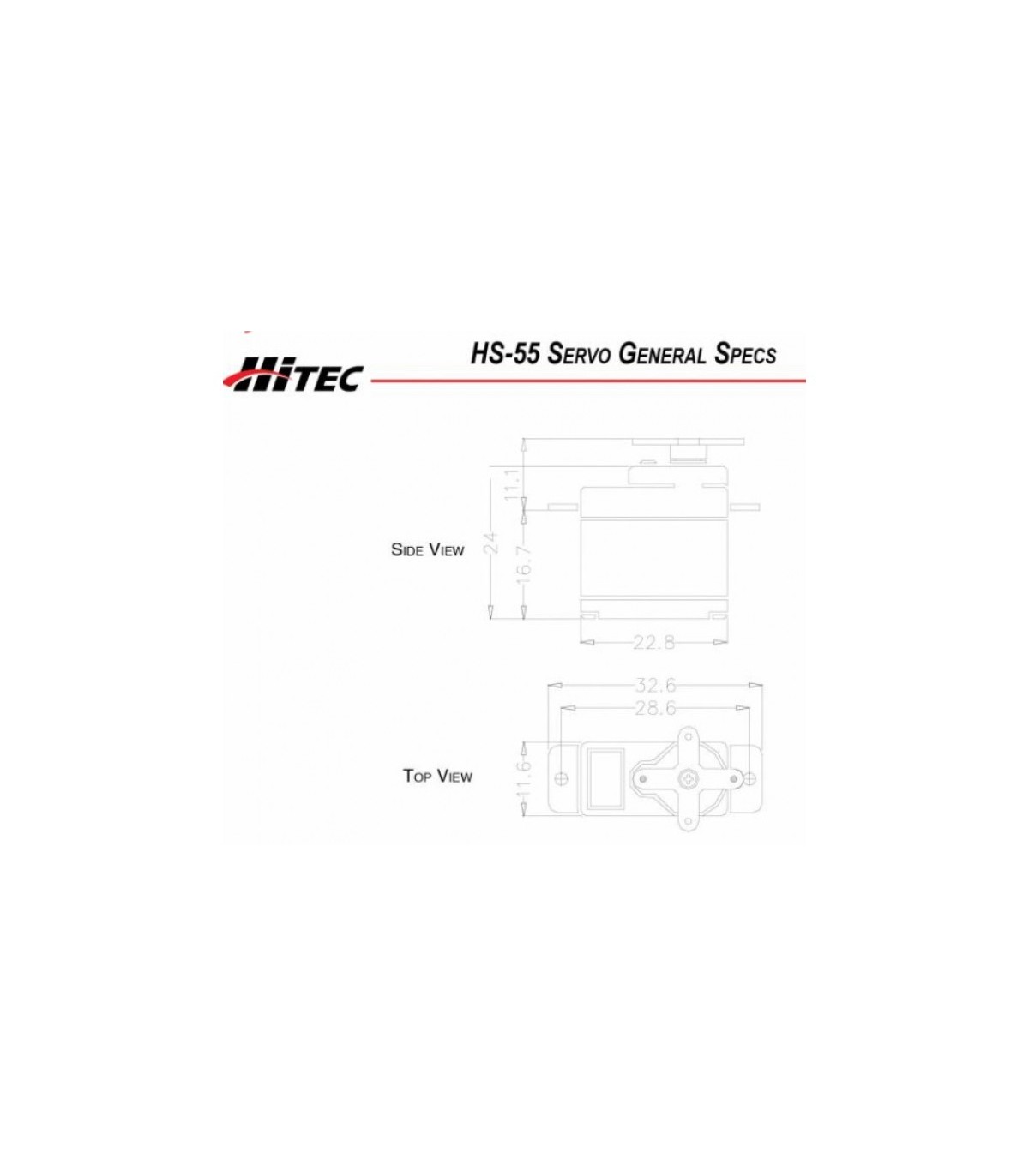 Servo Hitec HS-55