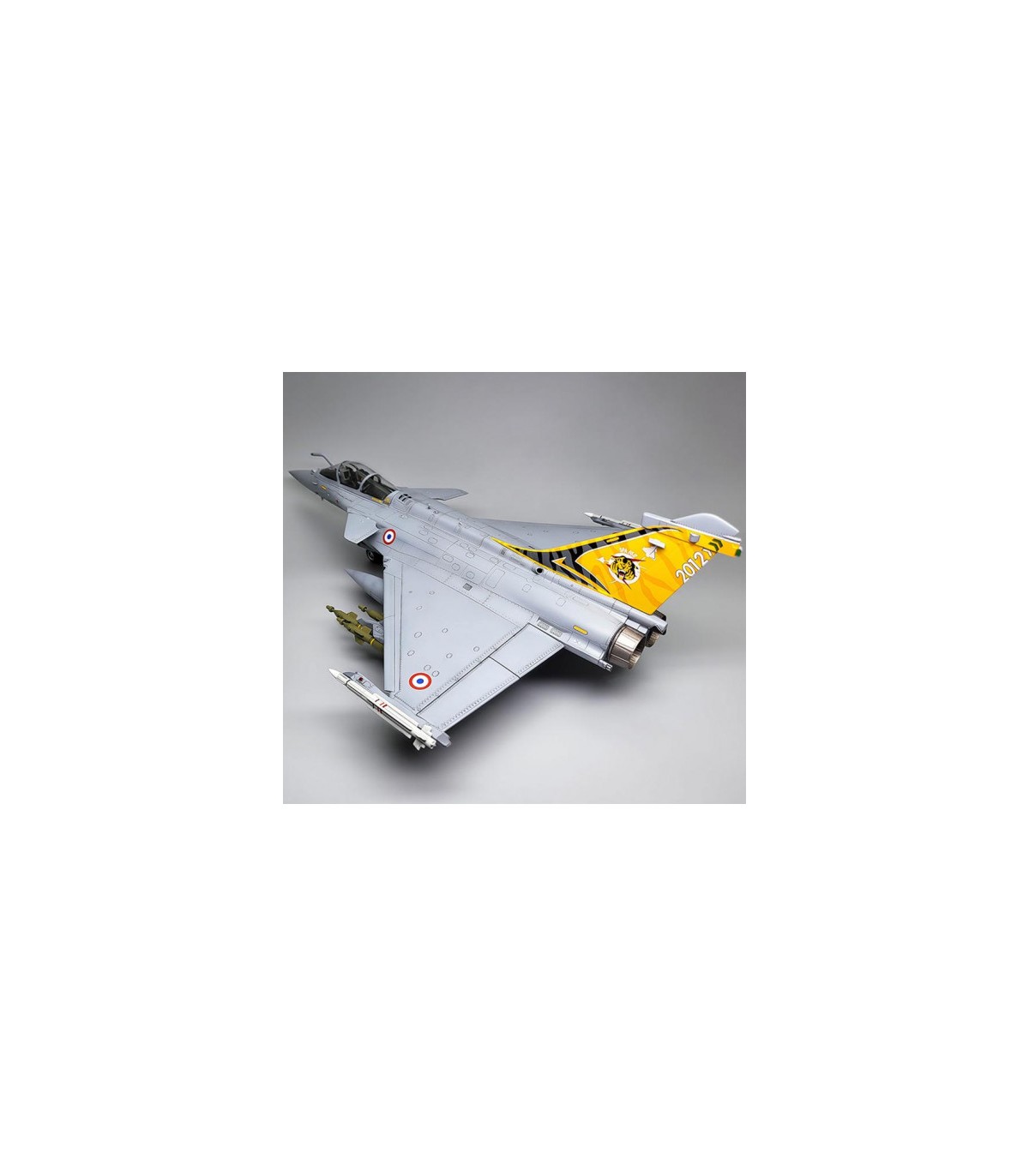 Maquette d'avion en plastique Rafale C "EC 1/7 Provence 2012" 1/48