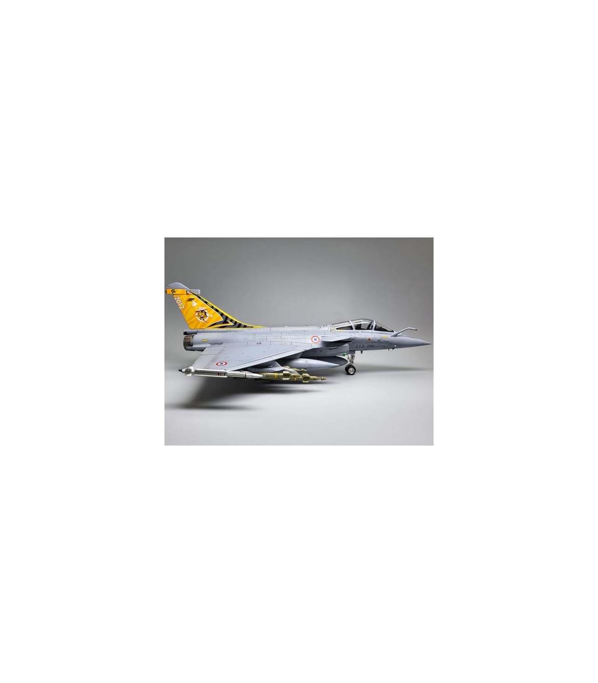 Maquette d'avion en plastique Rafale C "EC 1/7 Provence 2012" 1/48