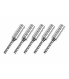 Embout alu carb 5mm