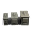 Boîte de protection métallique pour batteries lipo 305×155×190mm