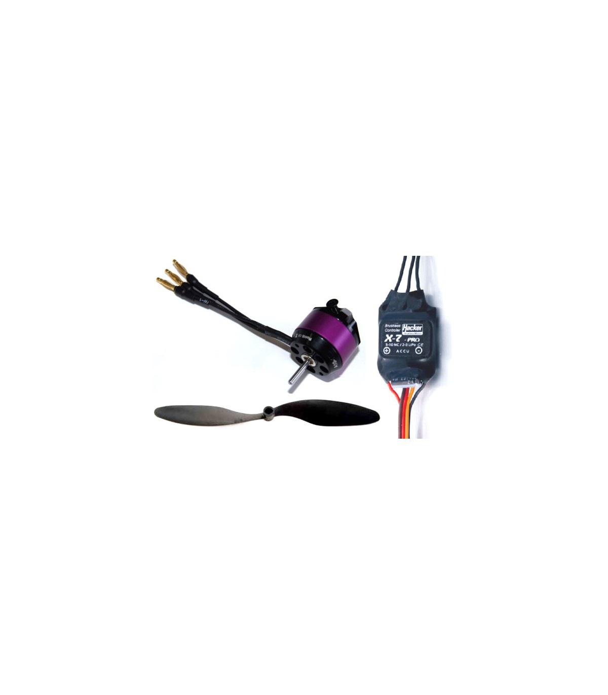 Avion indoor 3D HAcker Eraser V3 EPP - Combo