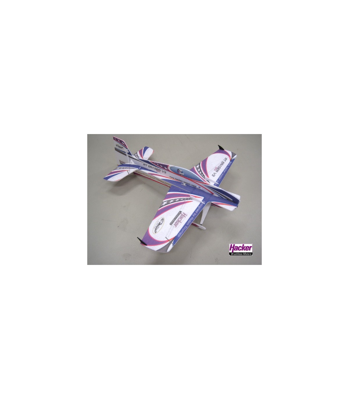 Avion indoor 3D HAcker Eraser V3 EPP - Combo