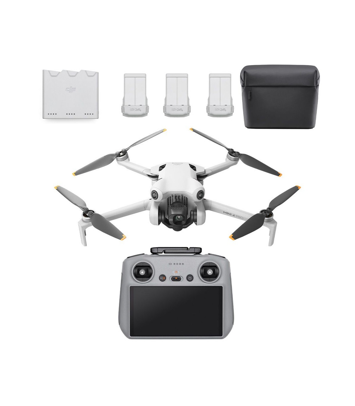 DJI Mini 4 Pro Fly More Combo avec radiocommande DJI RC 2