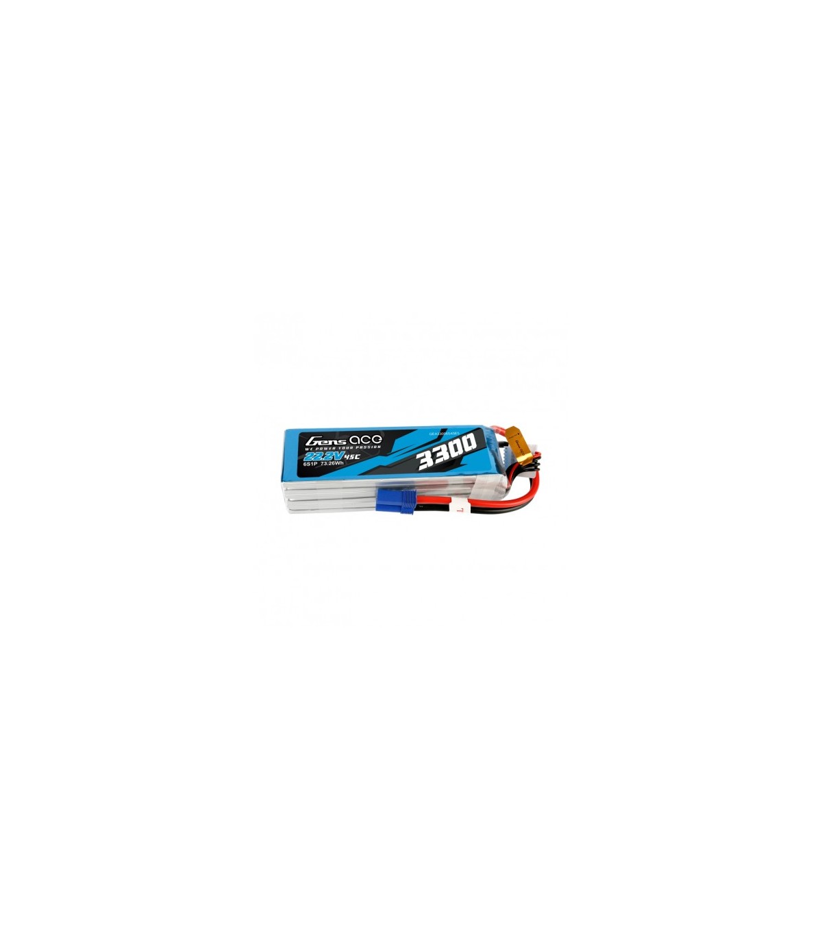 Accu LiPo GENS ACE 3300mAh 6S 45C