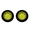 Roues en mousse ultra légères 46mm (par 2)