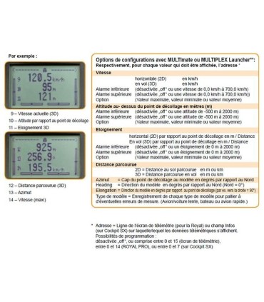 GPS V2 Multiplex pour récepteurs M-LINK