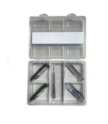 boite de rangement en plastique pour instruments