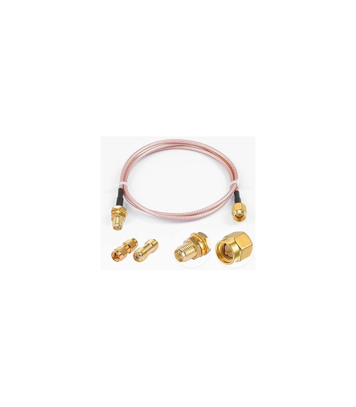 Câble Coaxial Vecys SMA Mâle vers SMA Femelle