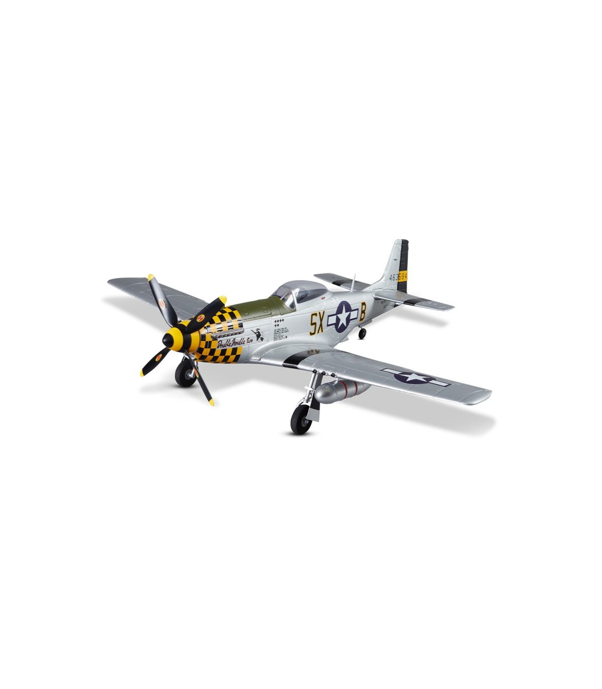 Mustang P51D Derbee 0,75m PNP