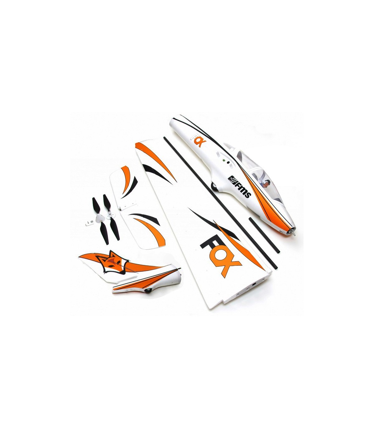 Motoplaneur FOX FMS PNP 3m