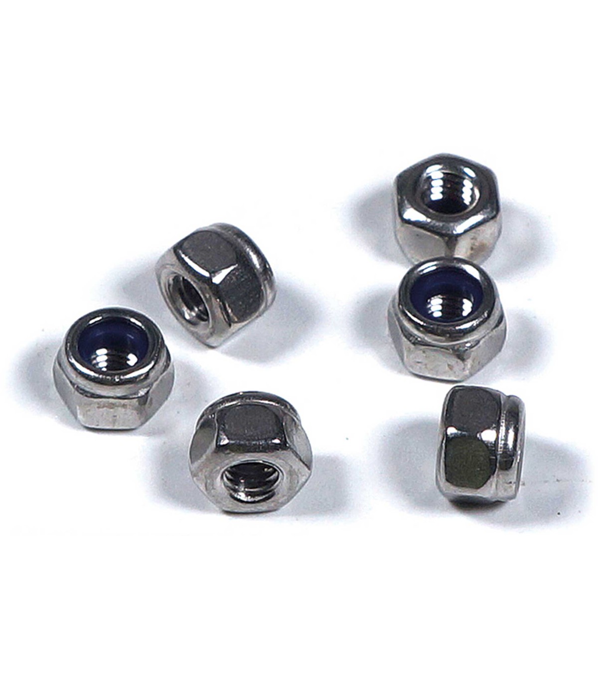 Ecrous Nylstop M2 inox (par 30)