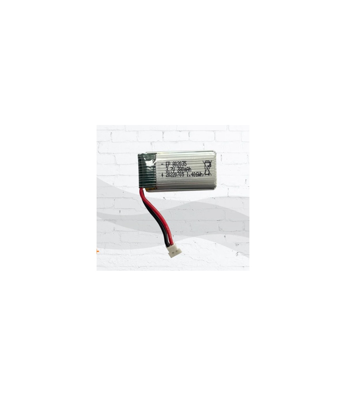 Batterie Lipo X drone VR 1S 380mAh