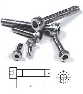 copy of Vis à tête cylindrique à six pans creux M2x20mm