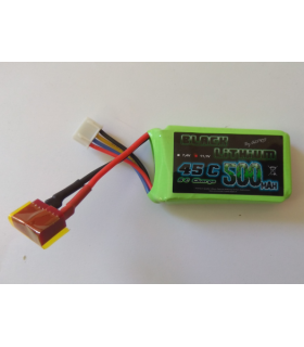 3 S 500 mAh 35C nero al litio Lipo batteria