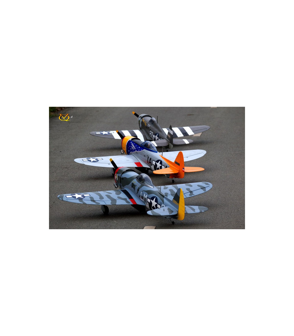 P-47 D 50 Camo Version avec les bombes !! (VQ Model)