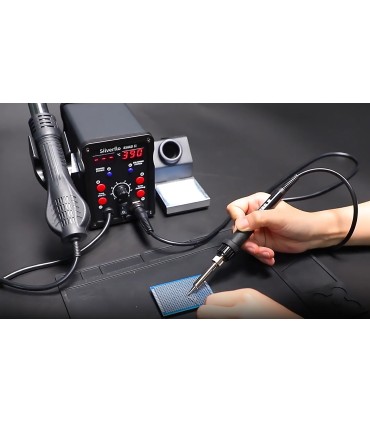 Station de soudure 2 en 1 Silverflo 8586D