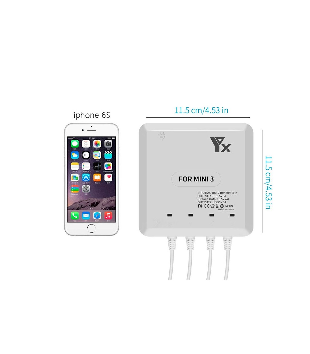 chargeur pour mini 3 et 4