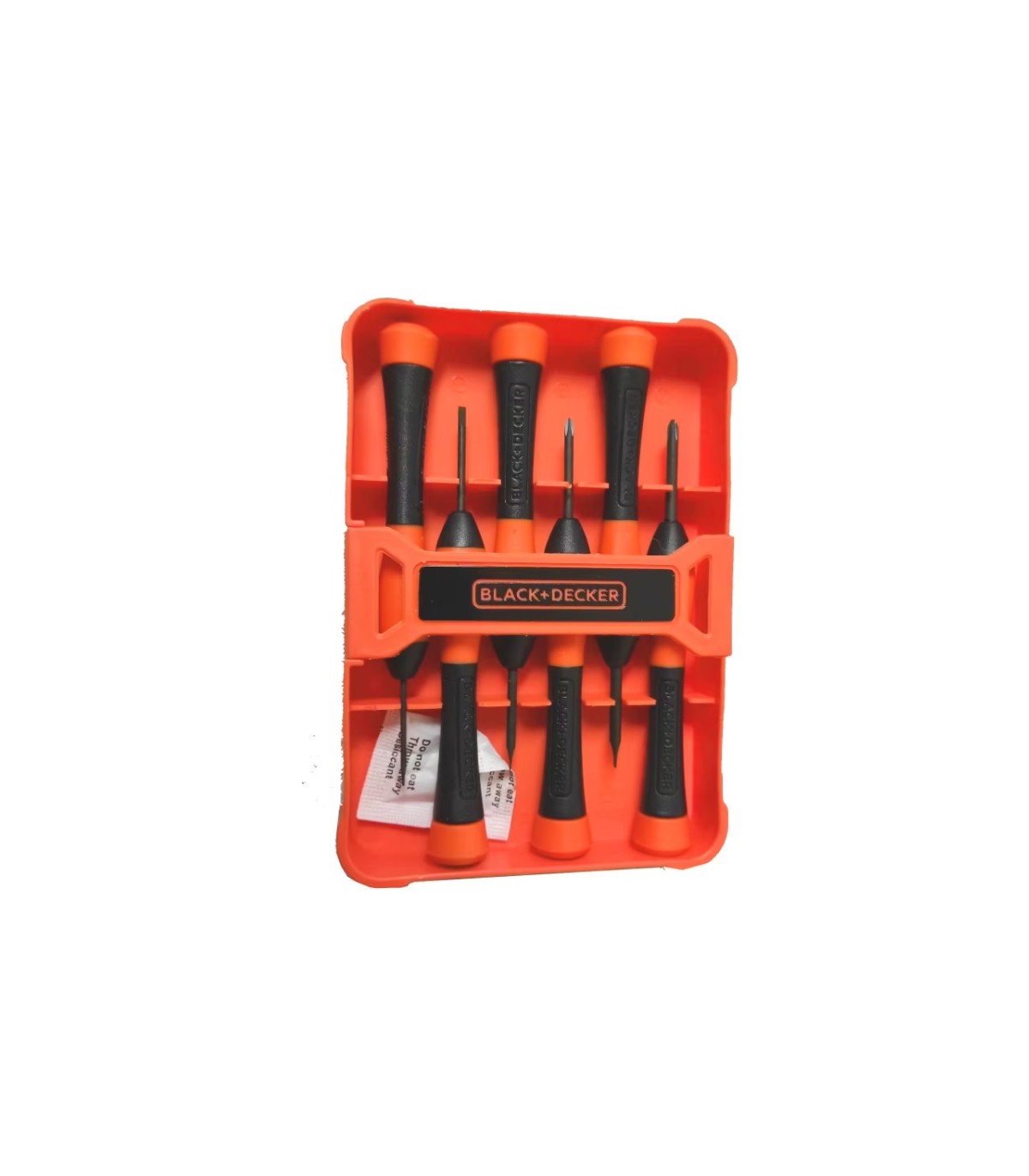 Set de 6 tournevis de précisions Black & Decker