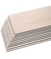 Planche balsa 100mm x 1m - 2mm (Promo) Air Loisirs
