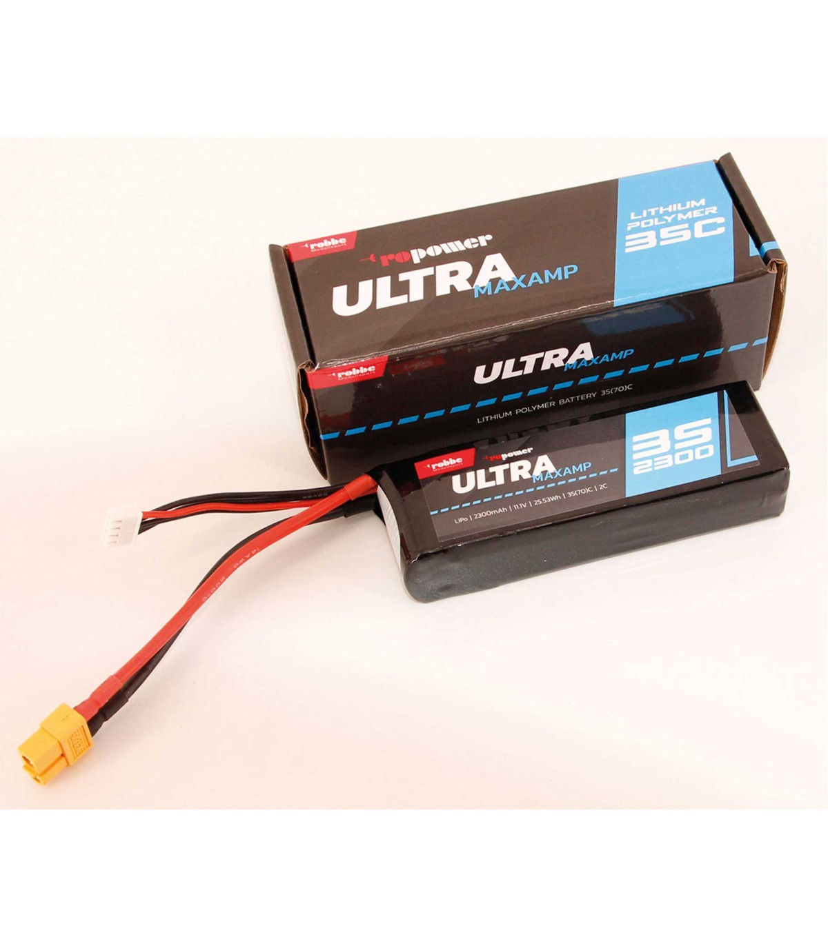 Batterie Lipo 3S 2300mAh Ro-Power Ultra Maxamp Robbe