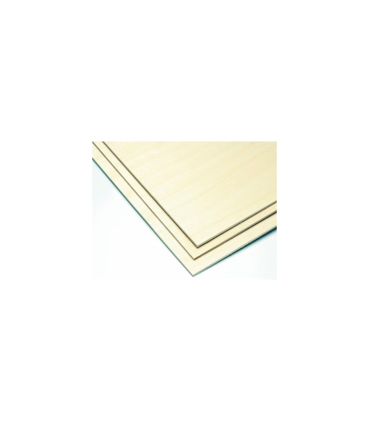 Planche de contreplaqué en bouleau 1000x300mm 2mm