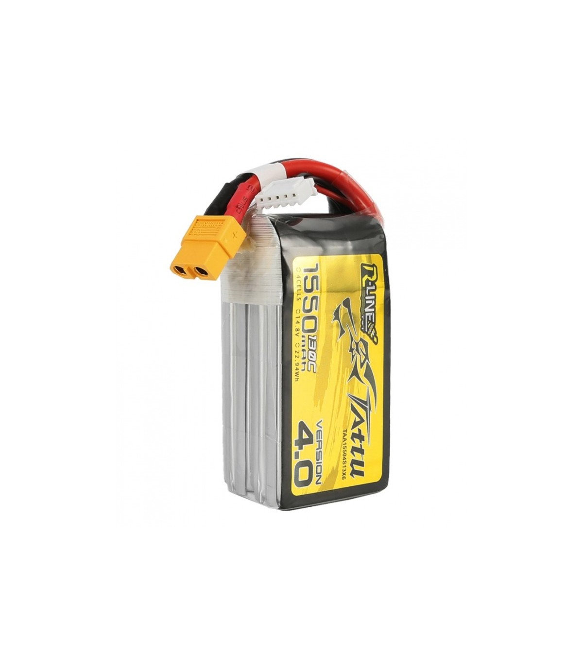Batterie Lipo 4S 1550mAh 130C Tattu Rline V4