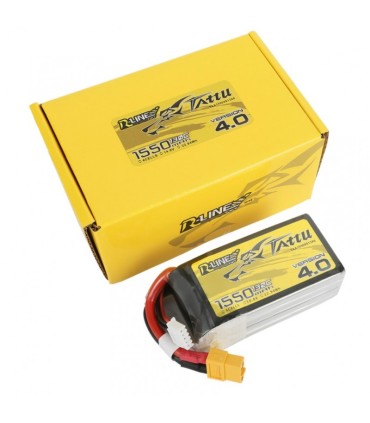 Batterie Lipo 4S 1550mAh 130C Tattu Rline V4