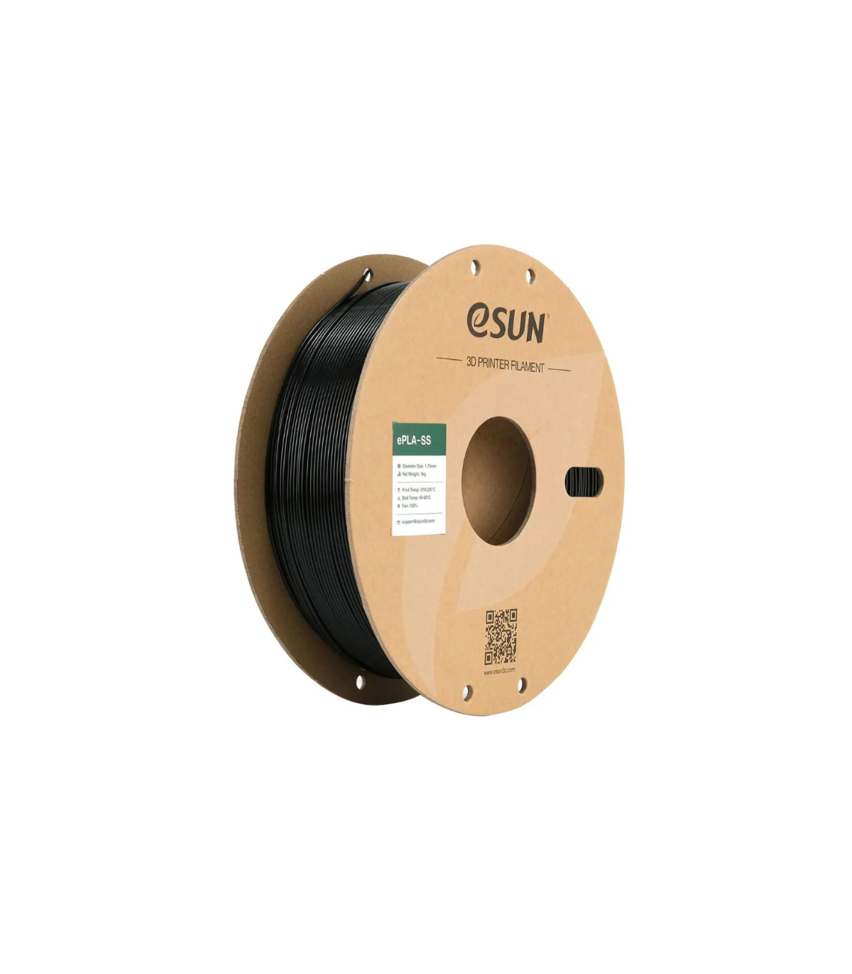Filament PLA 1,75mm 1kg noir eSun