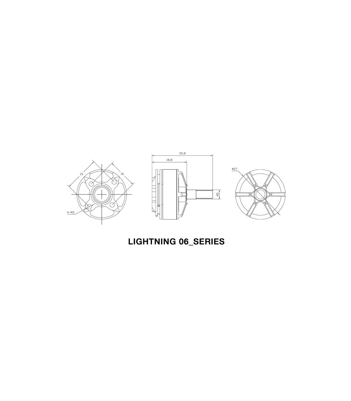 Xnova 2206-2600KV combo 4 moteurs