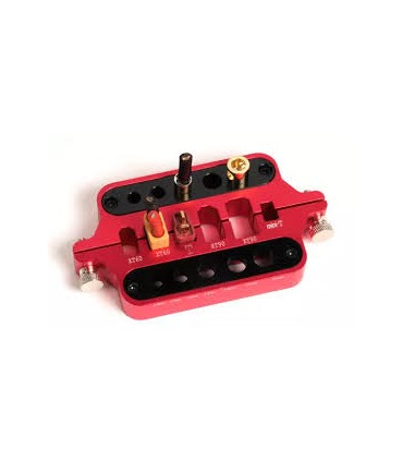 Support de prise batterie pour aide à la soudure (Rouge)
