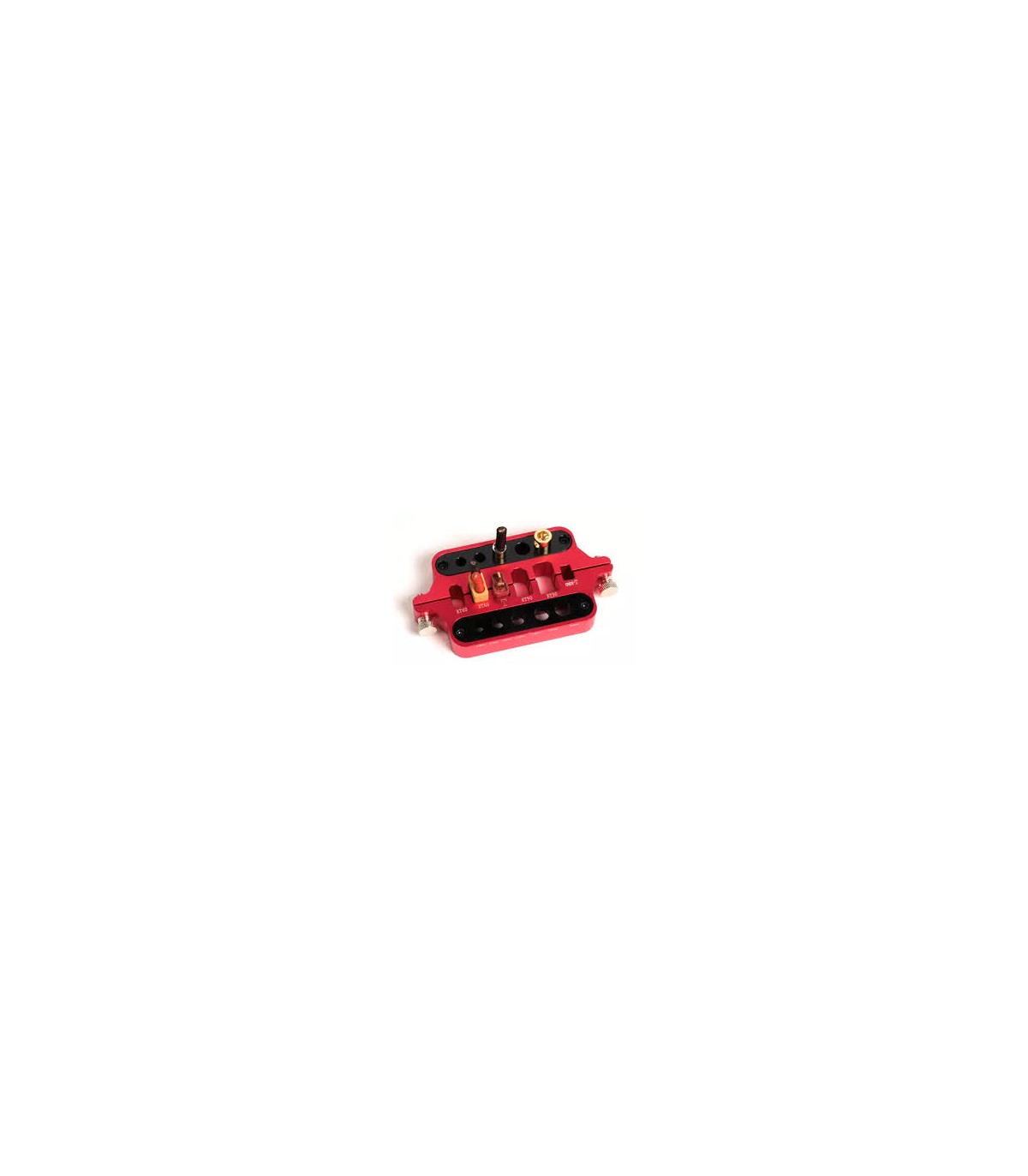 Support de prise batterie pour aide à la soudure (Rouge)
