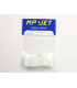 Charnières plates 22x33mm Mp Jet (par 12)