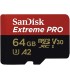 Carte Micro SD SanDisk Extreme Pro 64Go