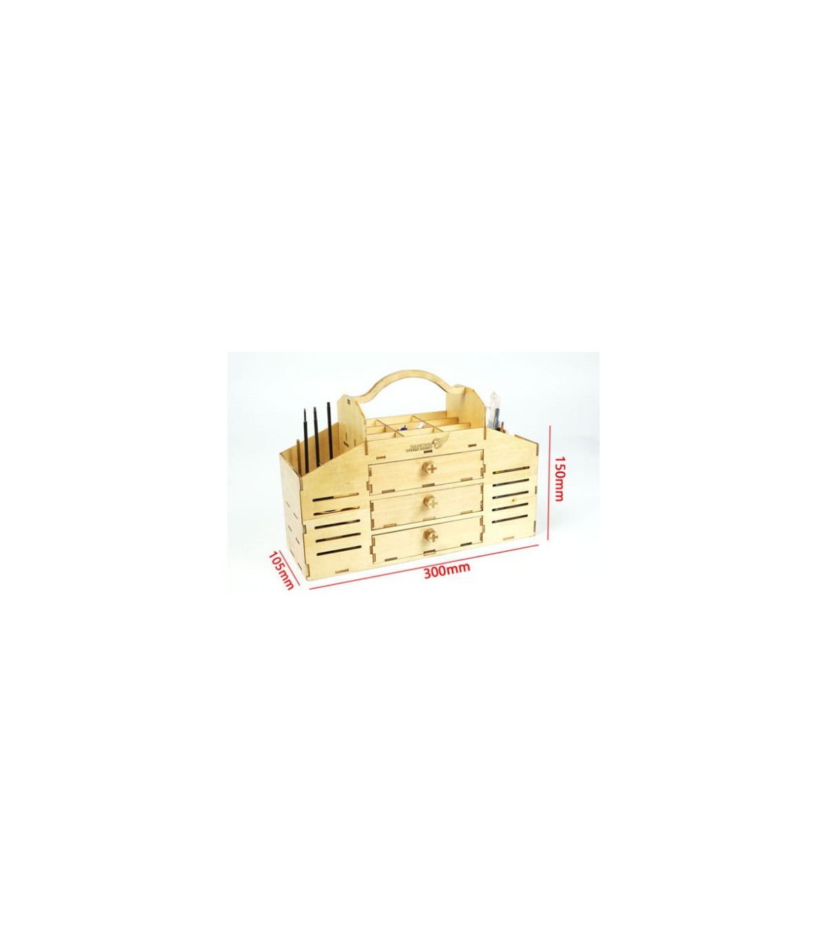 Caisse de terrain en bois à monter