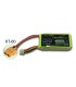 Batterie Lipo Black Lithium 3S 1000mAh 45C