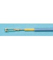 Commandes semi flexibles bleues 914mm x 2mm (par 2)