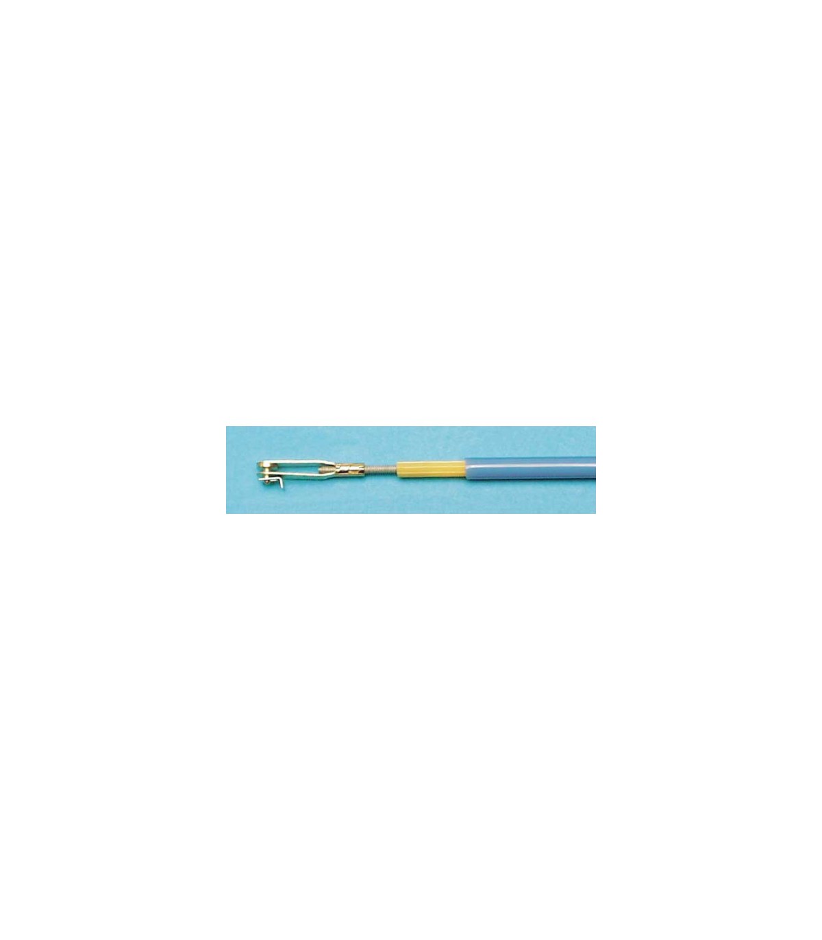 Commandes semi flexibles bleues 914mm x 2mm (par 2)