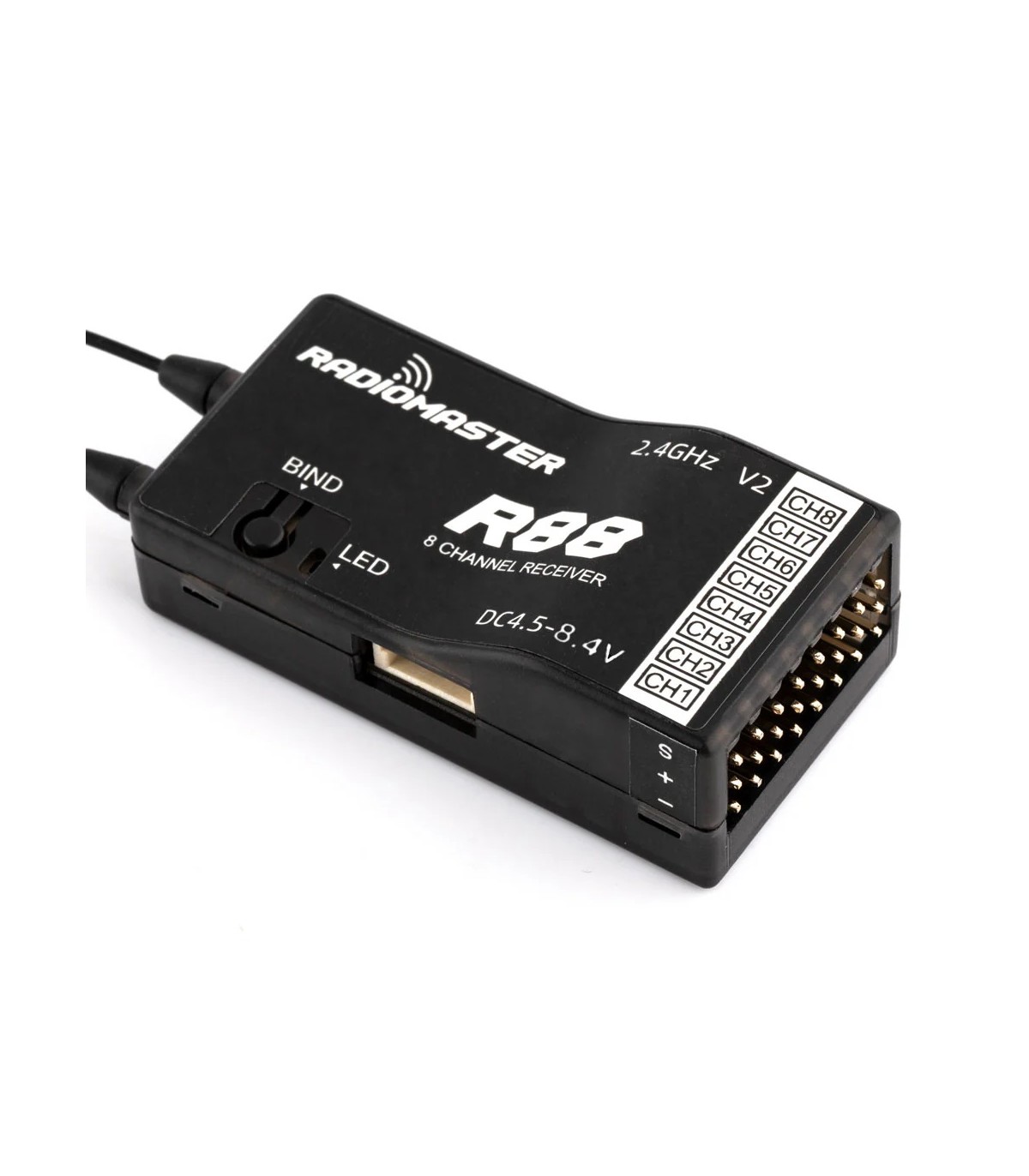 Récepteur Radiomaster R88 V2 - PWM/SBUS - D8/D16/SFHSS
