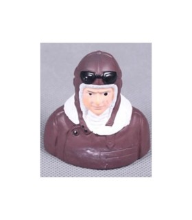 Buste de pilote warbird 60 mm