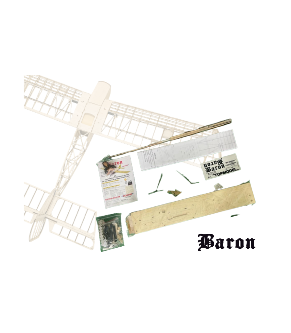 Kit à construire Ecotop Baron - ARF env.1,57m