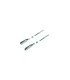 Chapes métal M3 + Embout Ø1.2 mm (10 pièces)