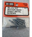 Vis à tête plate DU-BRO M3x25 (x8 vis)