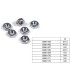 copy of Ecrous Nylstop M2 inox (par 30)